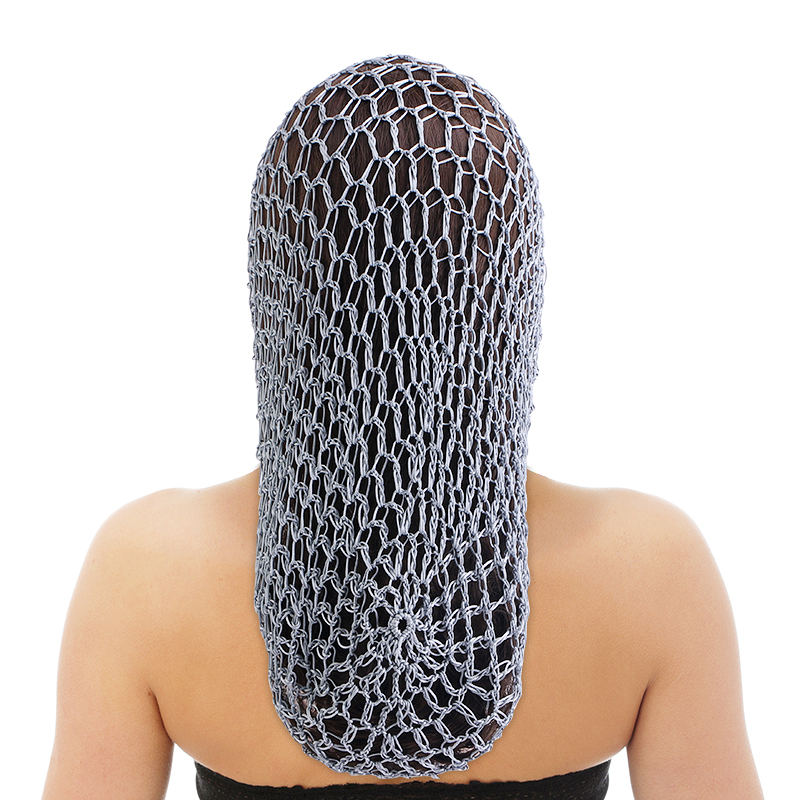 Hair Net Invisible - Women Crochet Hair Snood With Elastic