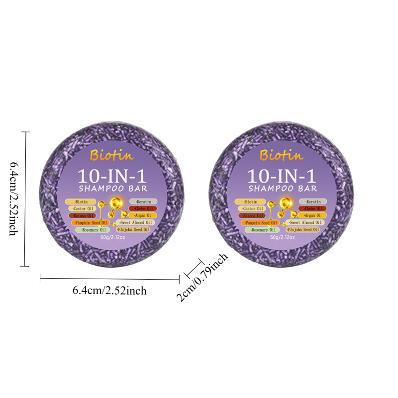 2PCS10-in-1 Biotin Shampoo Soa - Hair Care Vitamin review and price