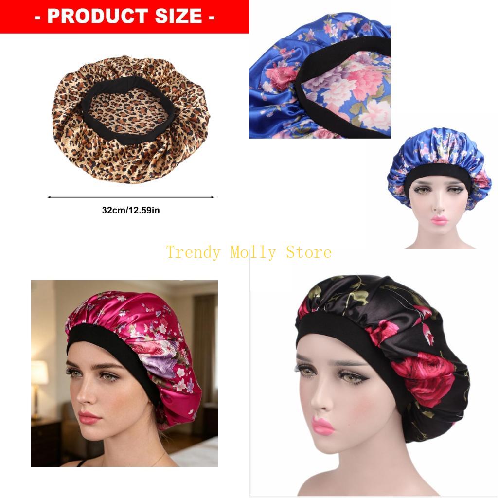 N5KB Hair Sleep Bonnet with Wi - Hair Care Night Routine review and price