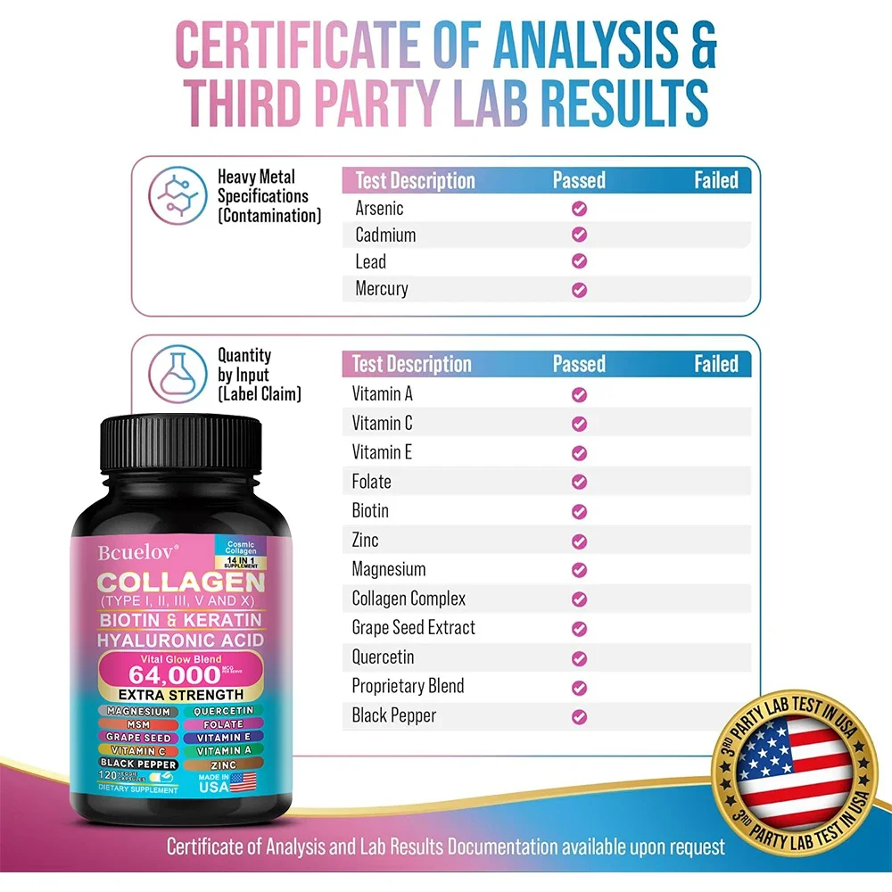 Collagen Capsules Biotin Kerat - Hair Care Vitamin review and price