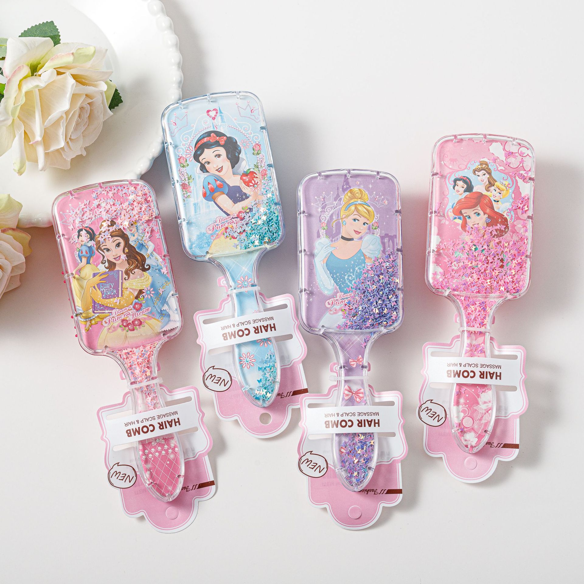 Frozen Elsa Minnie Mickey Mous - Hair Care Tools review and price