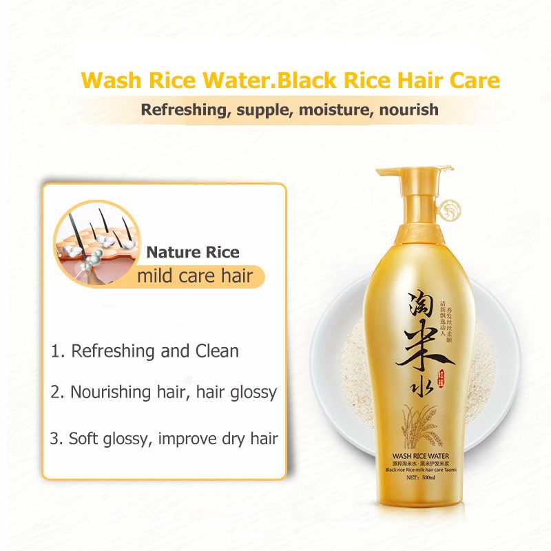 BIOAQUA Tradition Wash Rice Wa - Hair Care With Rice Water review and price