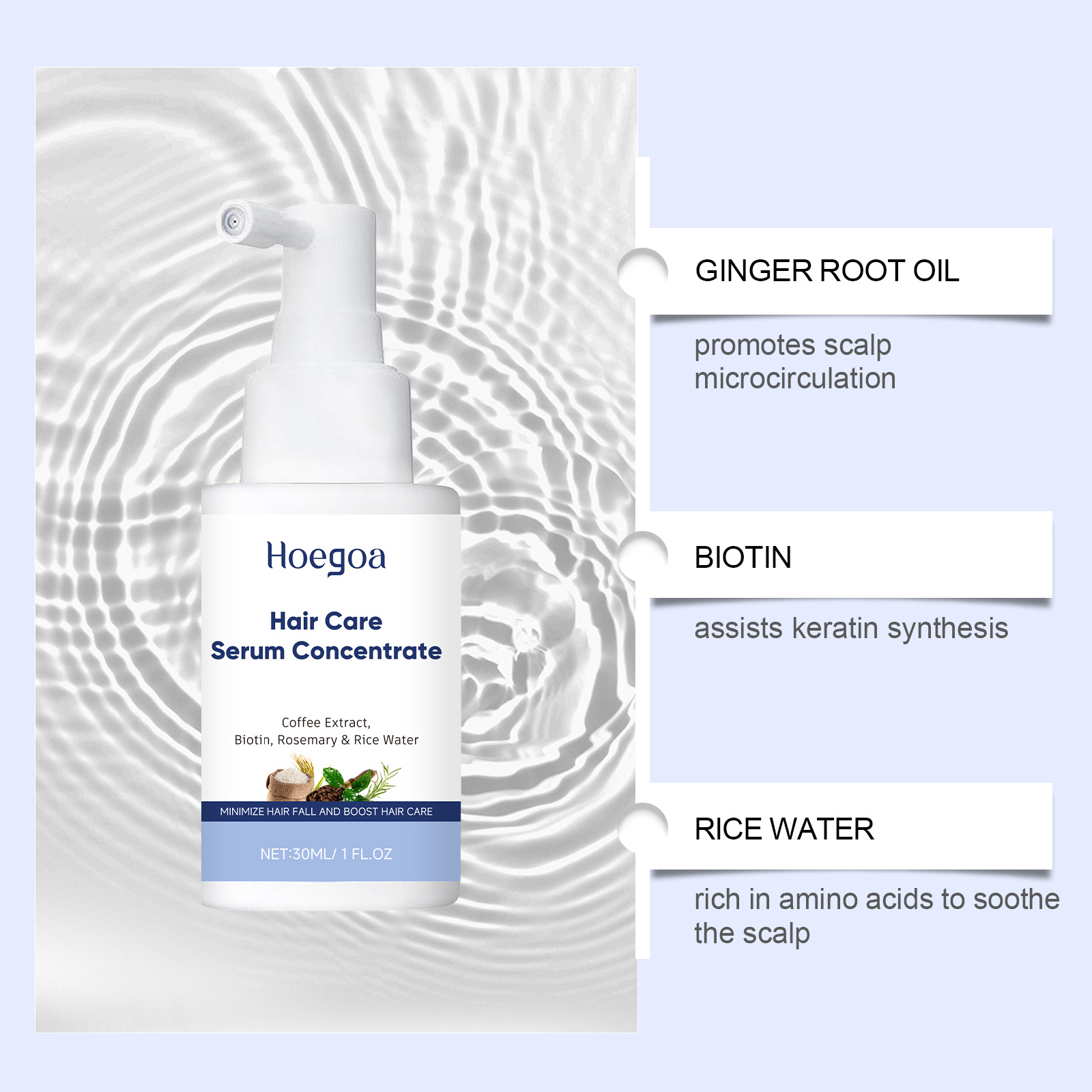 Hair Care Serum Caffeine Bioti - Hair Care With Rice Water review and price