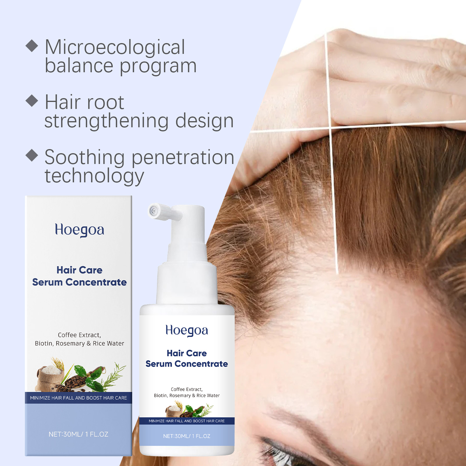 Hair Care Serum Caffeine Bioti - Hair Care With Rice Water review and price