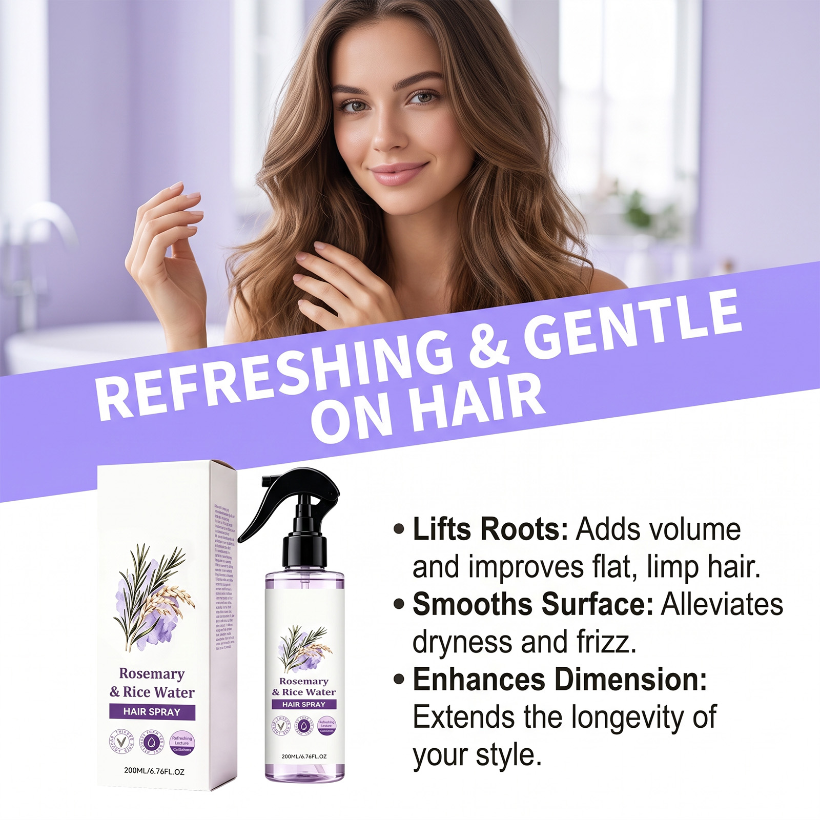 Rosemary Rice Water Hair Mist  - Hair Care With Rice Water review and price
