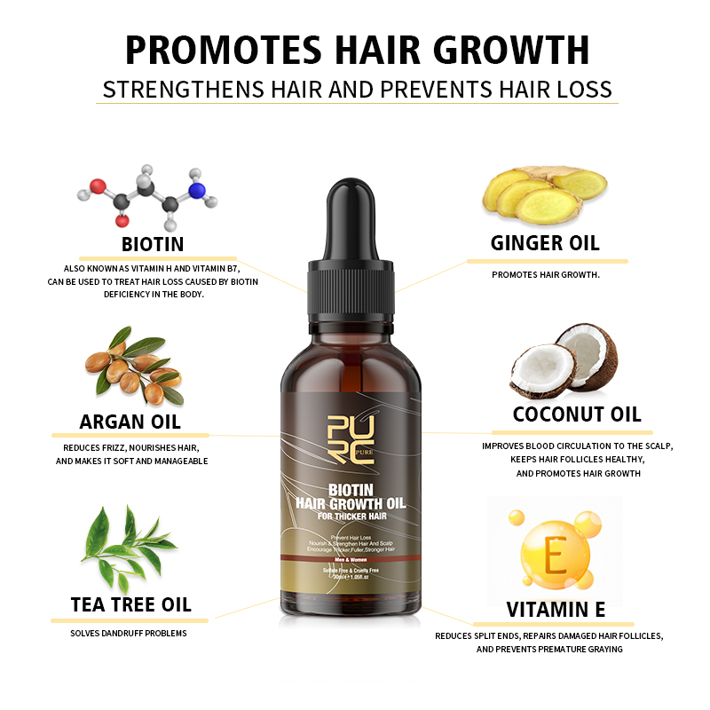 PURC Biotin Hair Growth Oil Sh - Hair Care Vitamin review and price