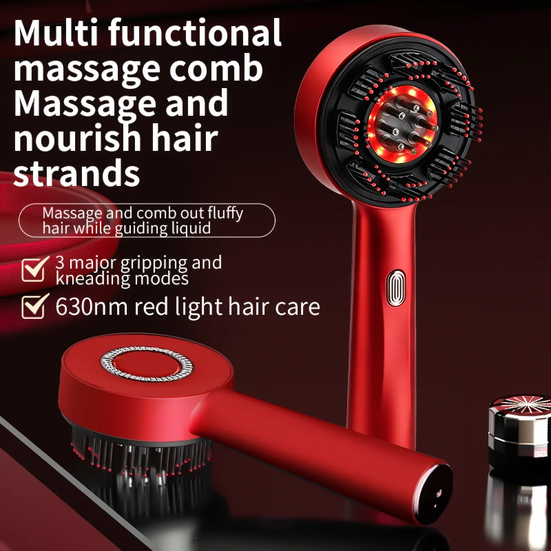 Electric Massage Comb Portable - Hair Care Essential Oil review and price