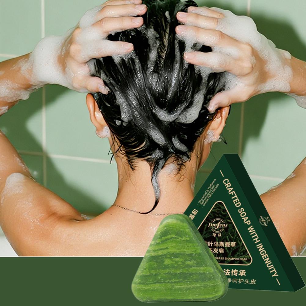 1/3 Pack Triangle Shampoo Bar, - Hair Care With Rice Water review and price
