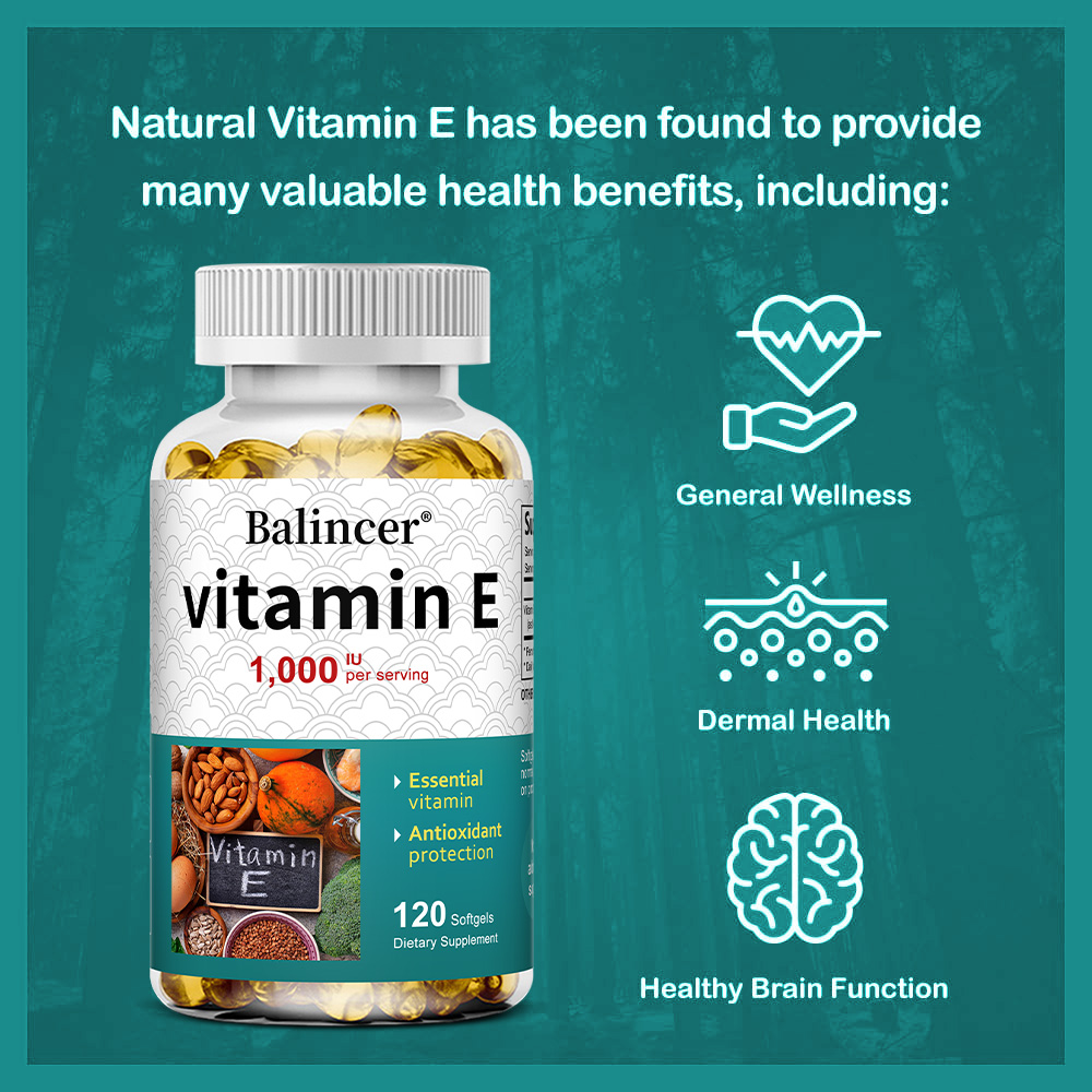 Natural Vitamin E Capsules, An - Hair Care Vitamin review and price