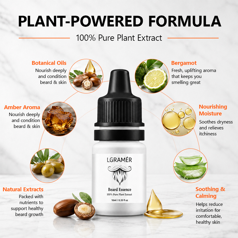 Men's Beard Growth Serum Nouri - Hair Care Tonic review and price