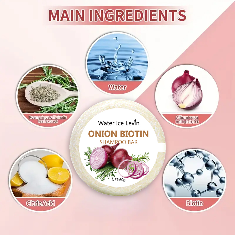 Onion & Biotin Shampoo Bar - 6 - Hair Care Vitamin review and price