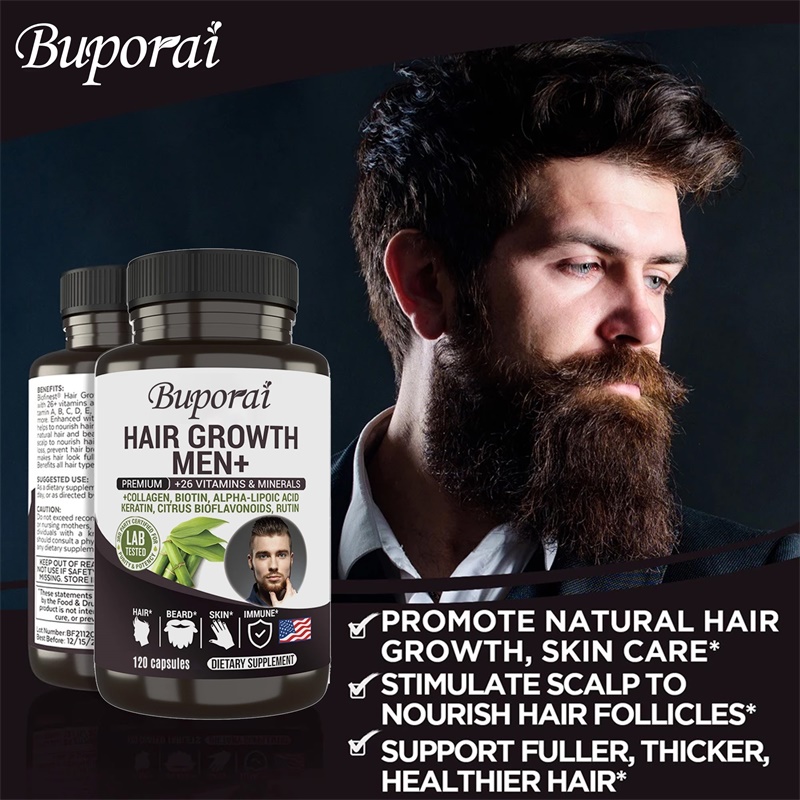 Hair Growth Men Supplement - B - Hair Care Vitamin review and price