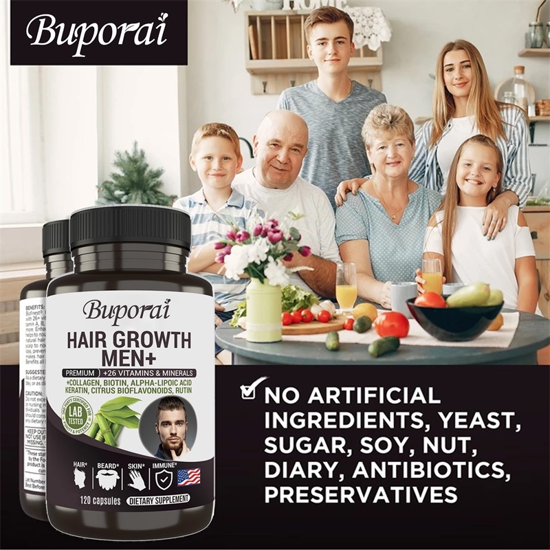 Hair Growth Men Supplement - B - Hair Care Vitamin review and price
