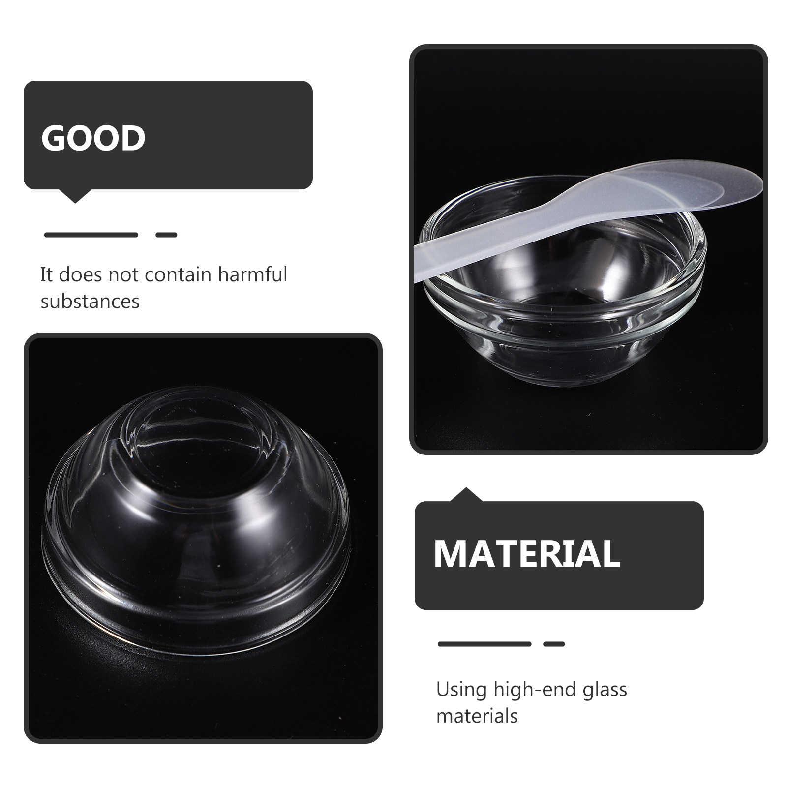 1Set Essential Oil Bowl Glass  - Hair Care Essential Oil review and price