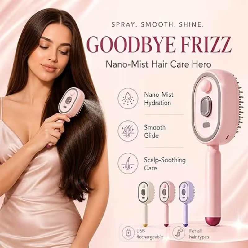 Electric Airbag Massage Comb w - Hair Care Essential Oil review and price