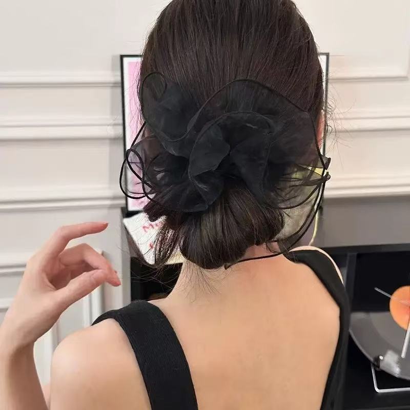 1pc organza fashion skirt shap - Hair Net Invisible review and price
