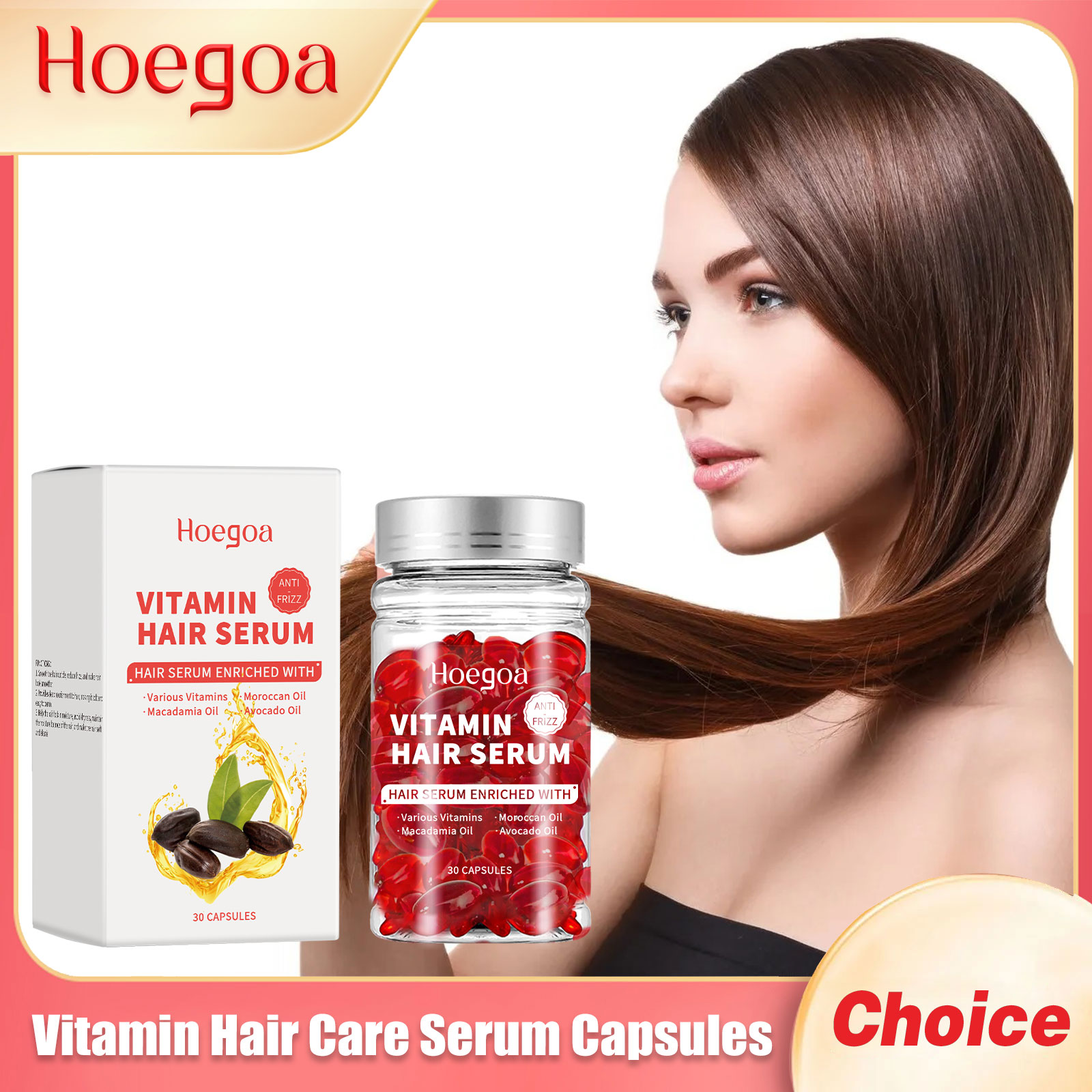 Vitamin Hair Care Serum Capsul - Hair Care Essential Oil review and price