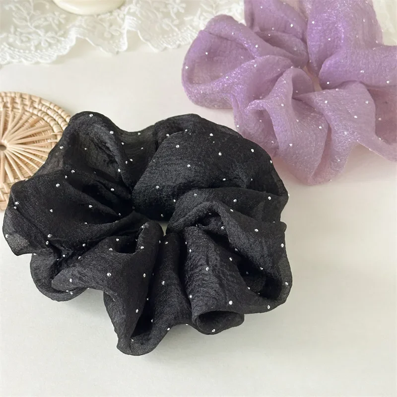 Fashion Rhinestone Mesh Hairba - Hair Net Invisible review and price